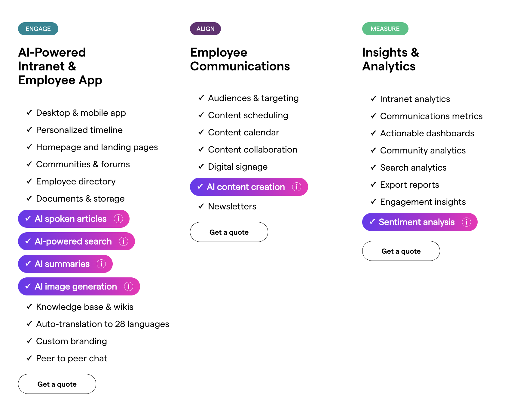 Haiilo pricing (not public)