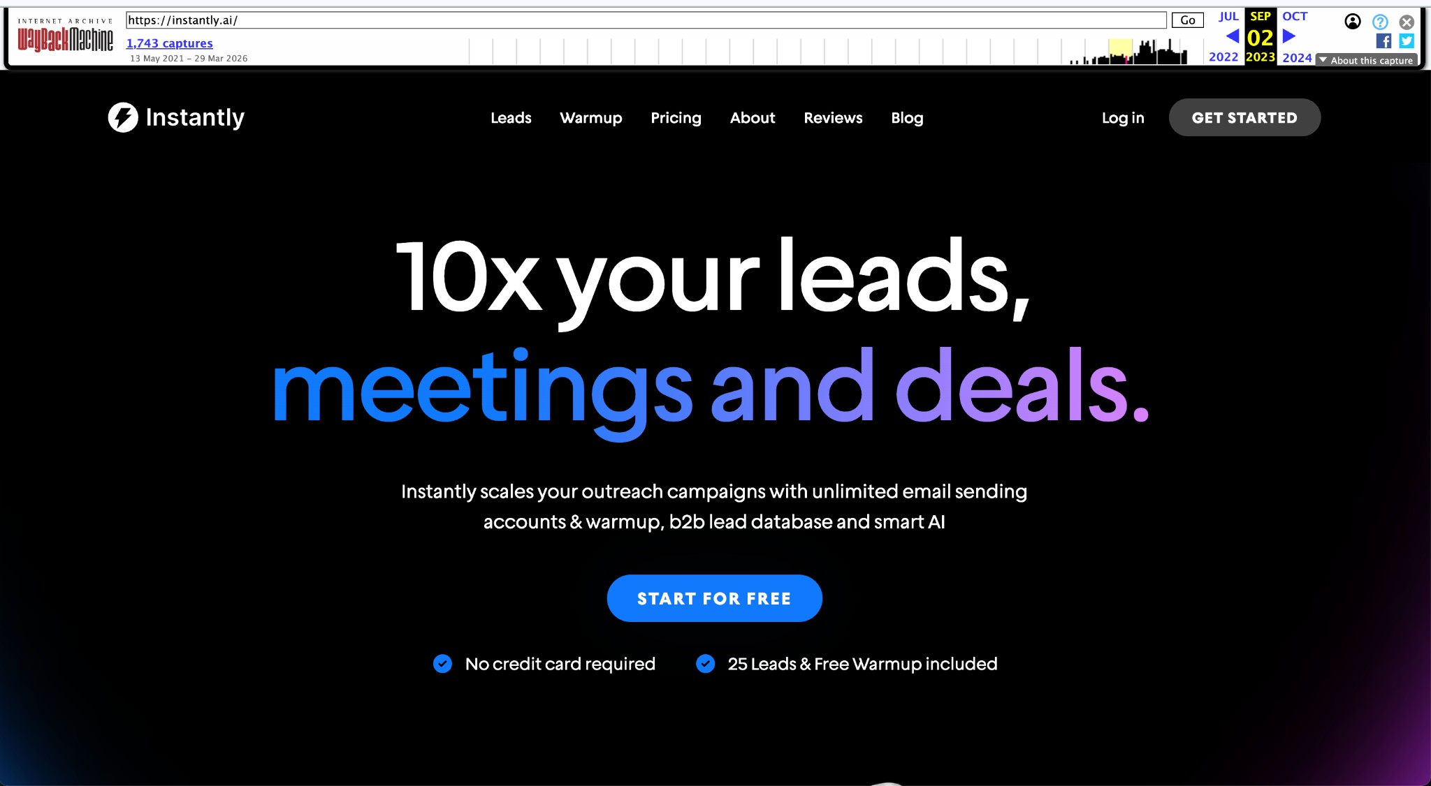 Instantly.ai 2023: 10x your leads, meetings and deals