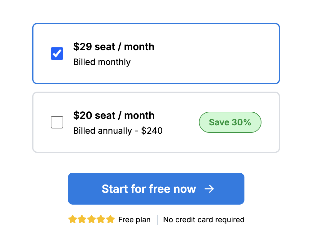 Typegrow pricing